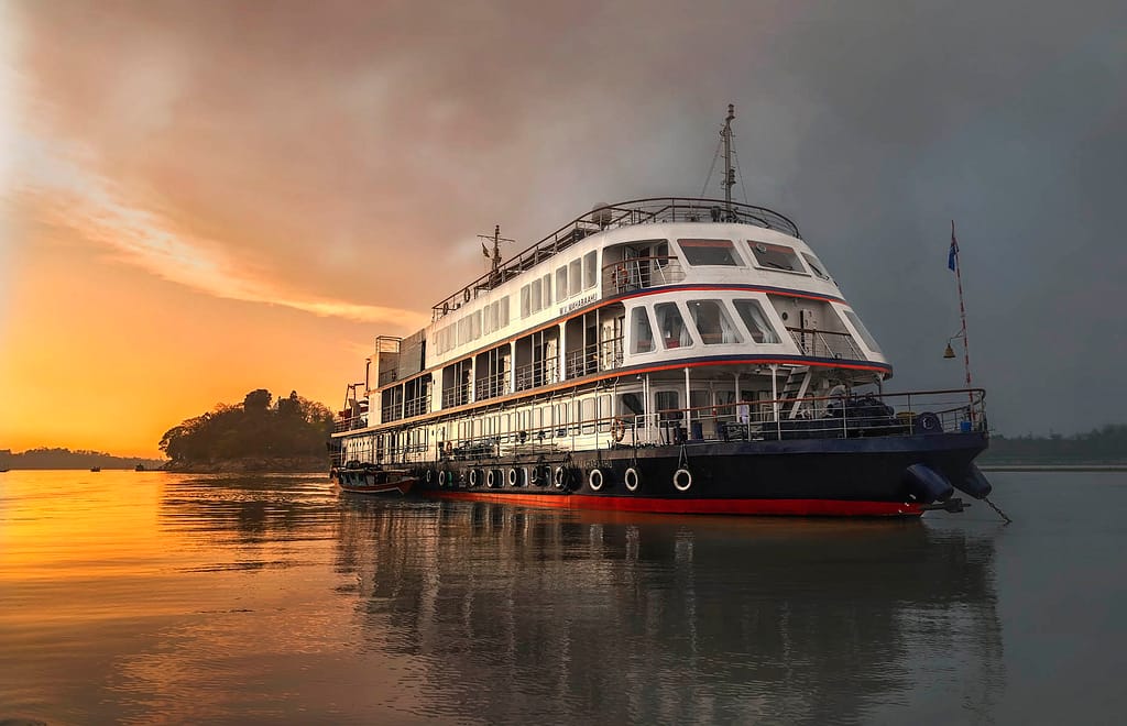 River Cruise in Assam, Bramhaputra, MV Mahabahu, Luxury Travel in Assam, Assam tourism